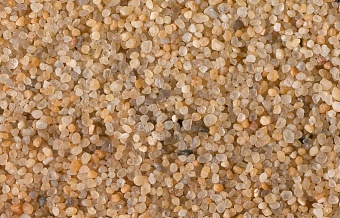 Кварцевый окатанный песок